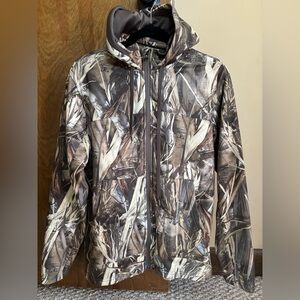 Red Head Truetimber Camo Jacket Hooded Outdoor Hunting Lightweight Coat Size S